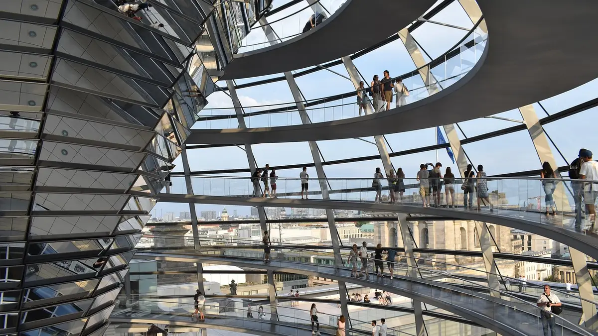 Berlin’de Federal Meclis binası