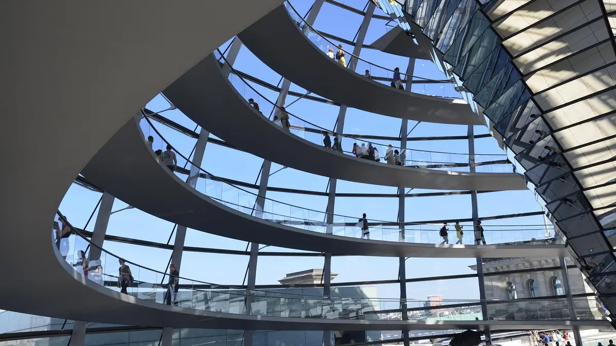 Berlin’de Federal Meclis binası