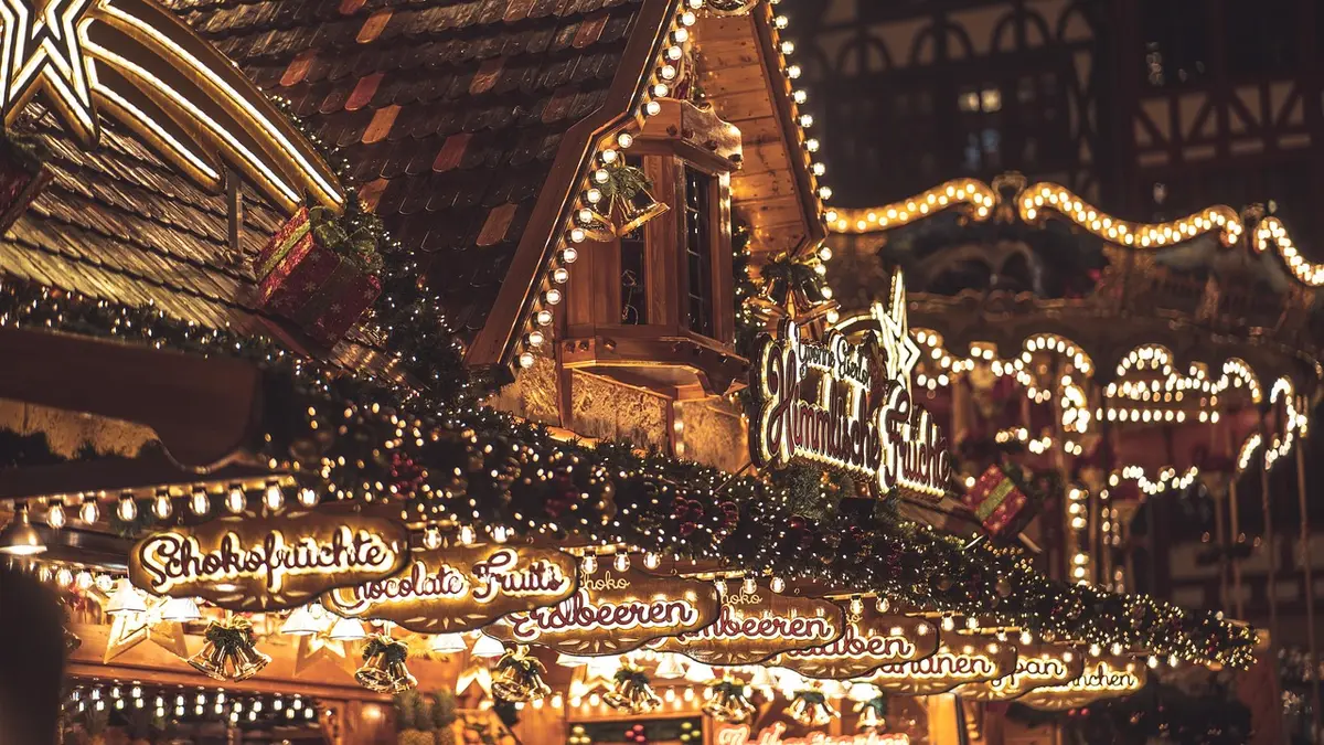 Almanya’da Noel pazarı