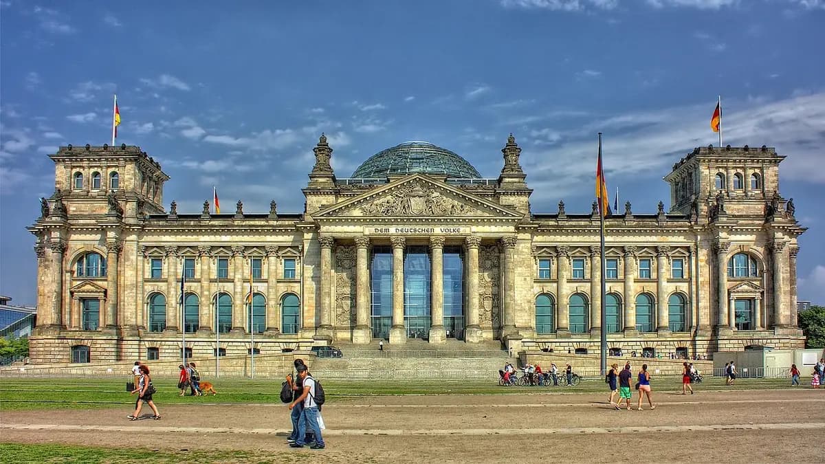 Berlin’de Federal Meclis binası