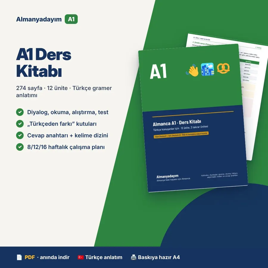 A1 Ders Kitabı