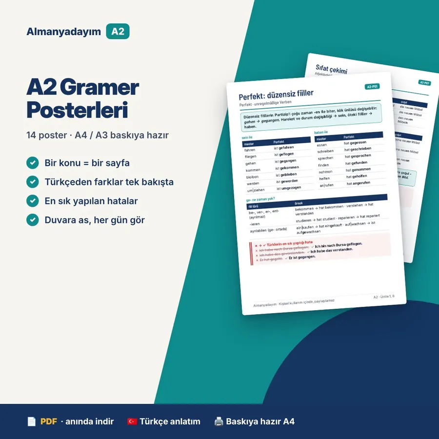 A2 Gramer Posterleri