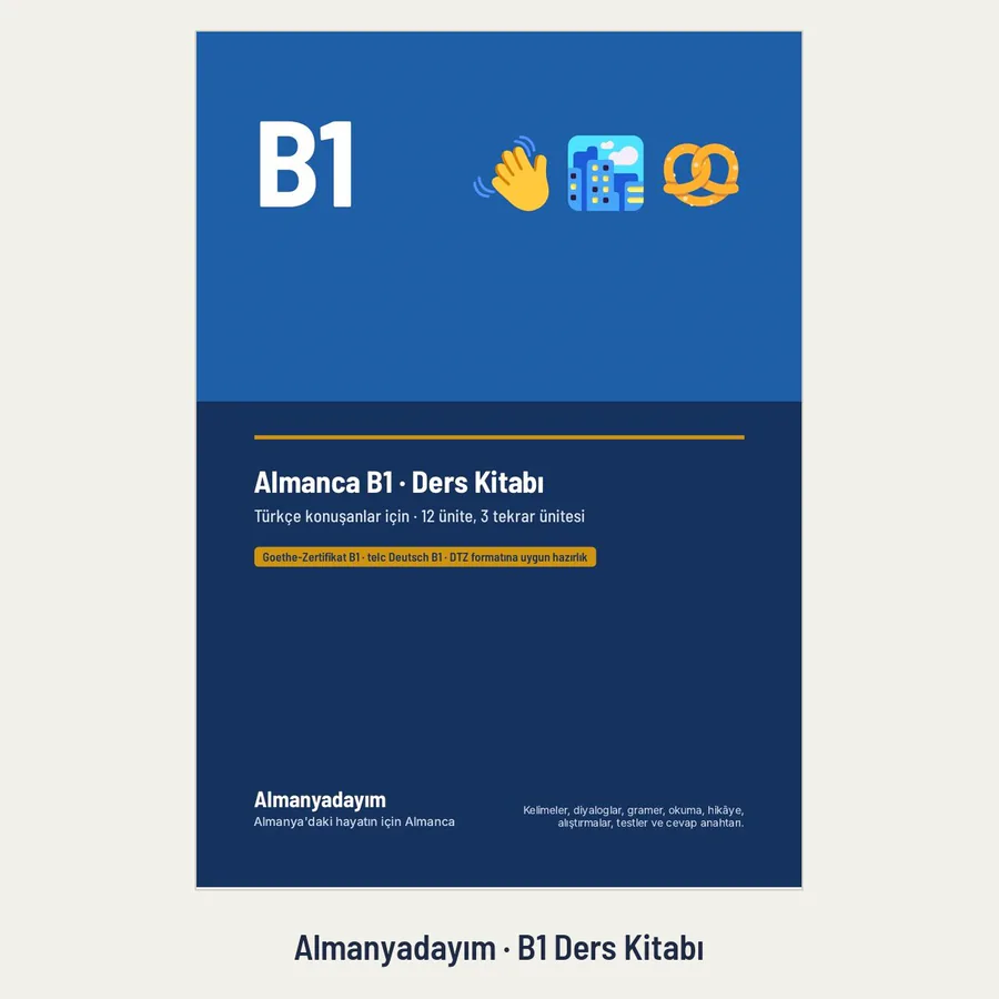 B1 Ders Kitabı