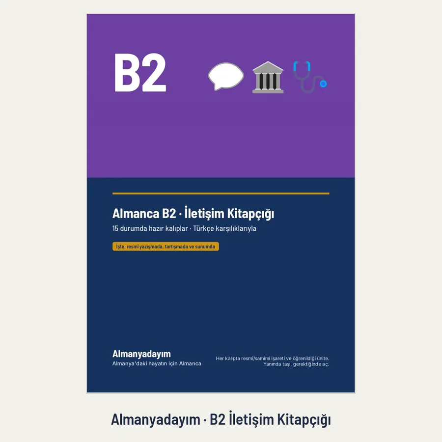 B2 İletişim Kitapçığı